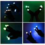 Sector 909 LED Rave Gloves