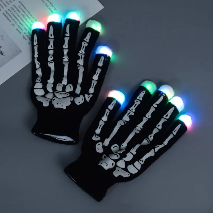 Sector 909 LED Rave Gloves