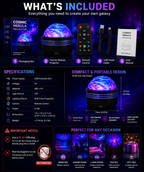 Sector 909 Cosmic Nebula Projector