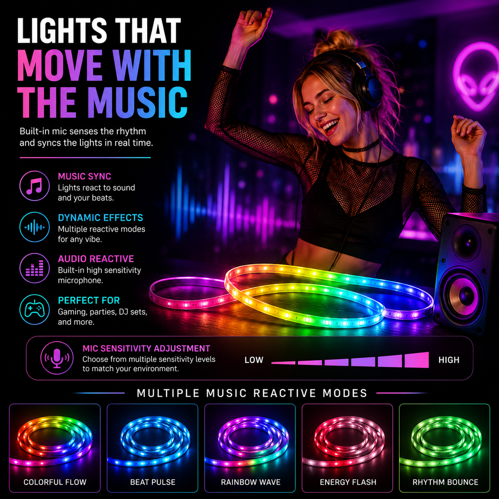Sector 909 RGB Strip Lights